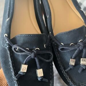 Michael Kors Navy Blue Loafers